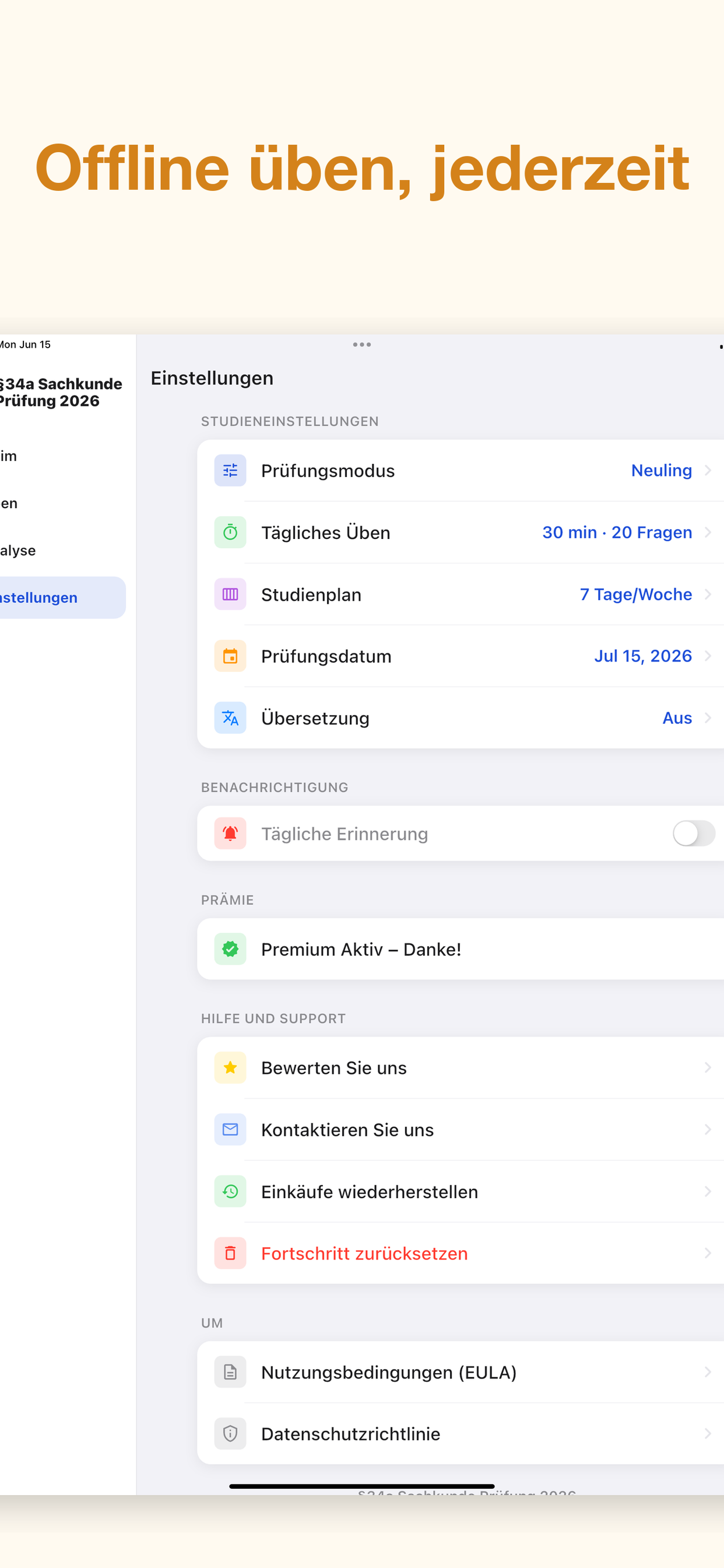§34a Sachkunde Prüfung 2026