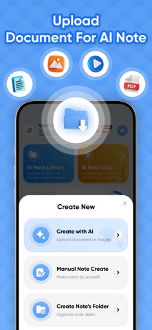 AI Study Notes : SnitchNote iPhone screenshot