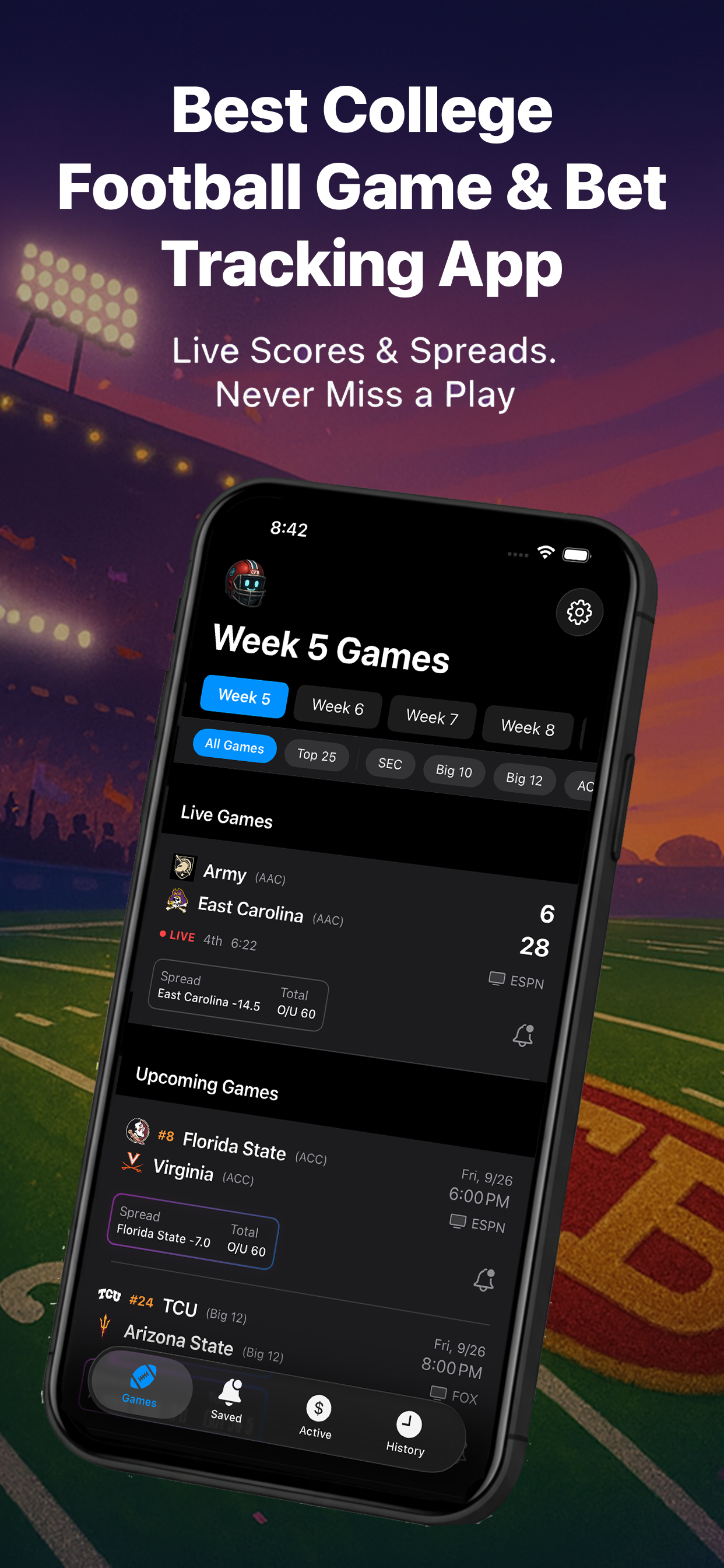 College Football Bet Bot