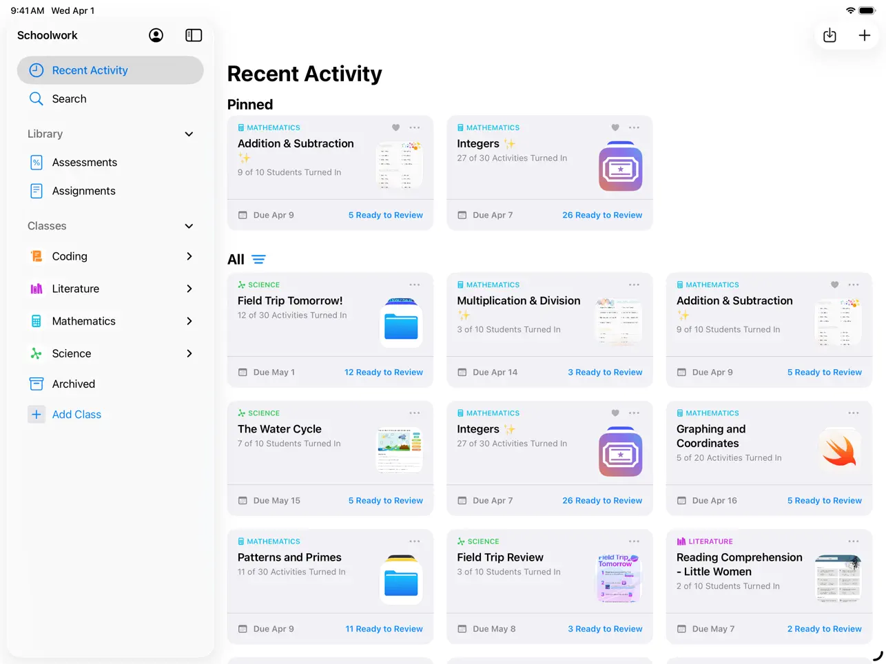 #1. Schoolwork (iOS) Door: Apple