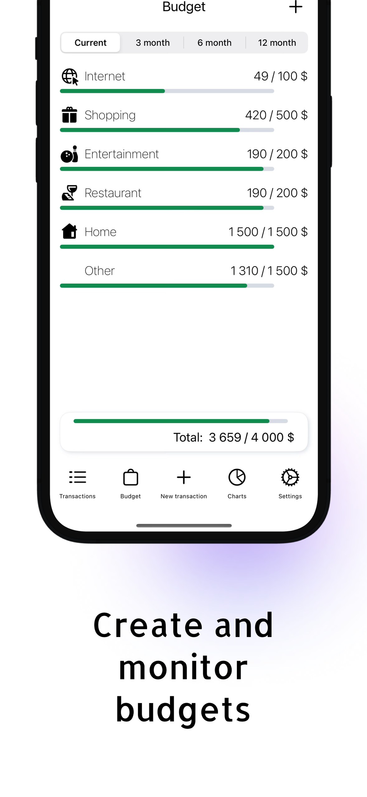 FinanceTrackerApp screenshot 4