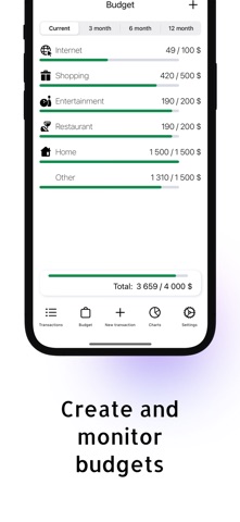 FinanceTrackerApp Screenshot 4 of 6