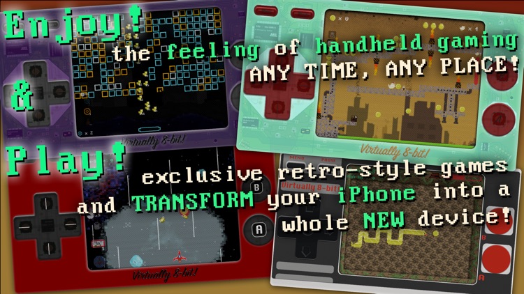 Virtually 8-bit! Game Console