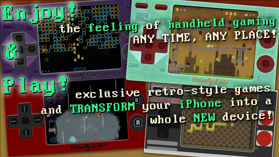 #1. Virtually 8-bit! Game Console (iOS) Podle: Jonathan Dust