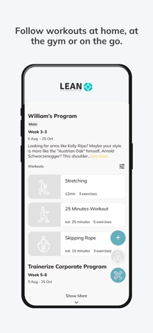 Lean Wellness Solutions iPhone screenshot