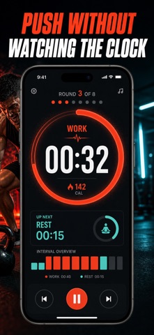 HIIT Workout Timer: Tabata Screenshot 1 of 10