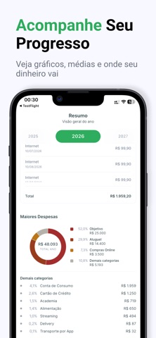 MeuDin: Finanças pessoais screenshot