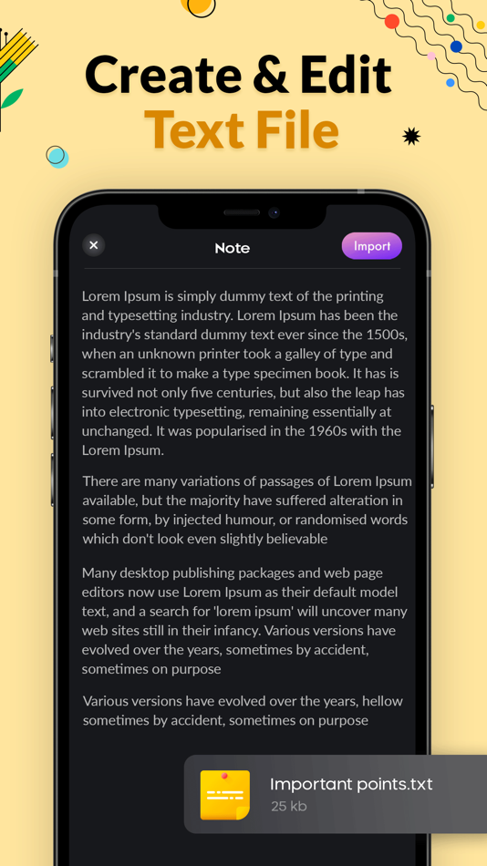 #6. File manager - Document Editor (iOS) Által: Bhalala Hiren Bharatbai
