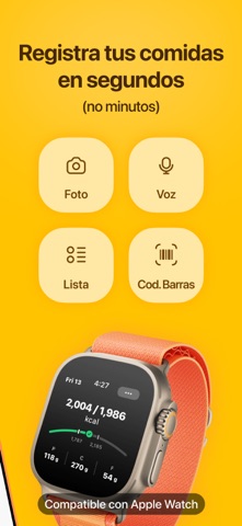 Fitia: Contador de Calorías iPhone screenshot 2