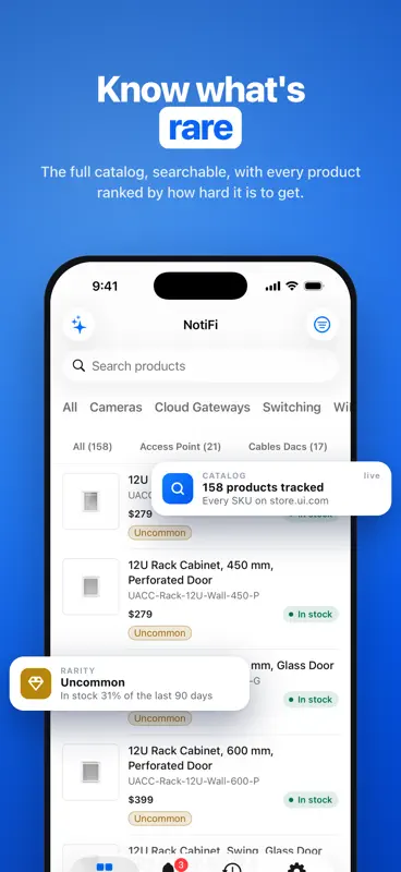 NotiFi: Stock Alerts for UniFi screenshot 4 of 7