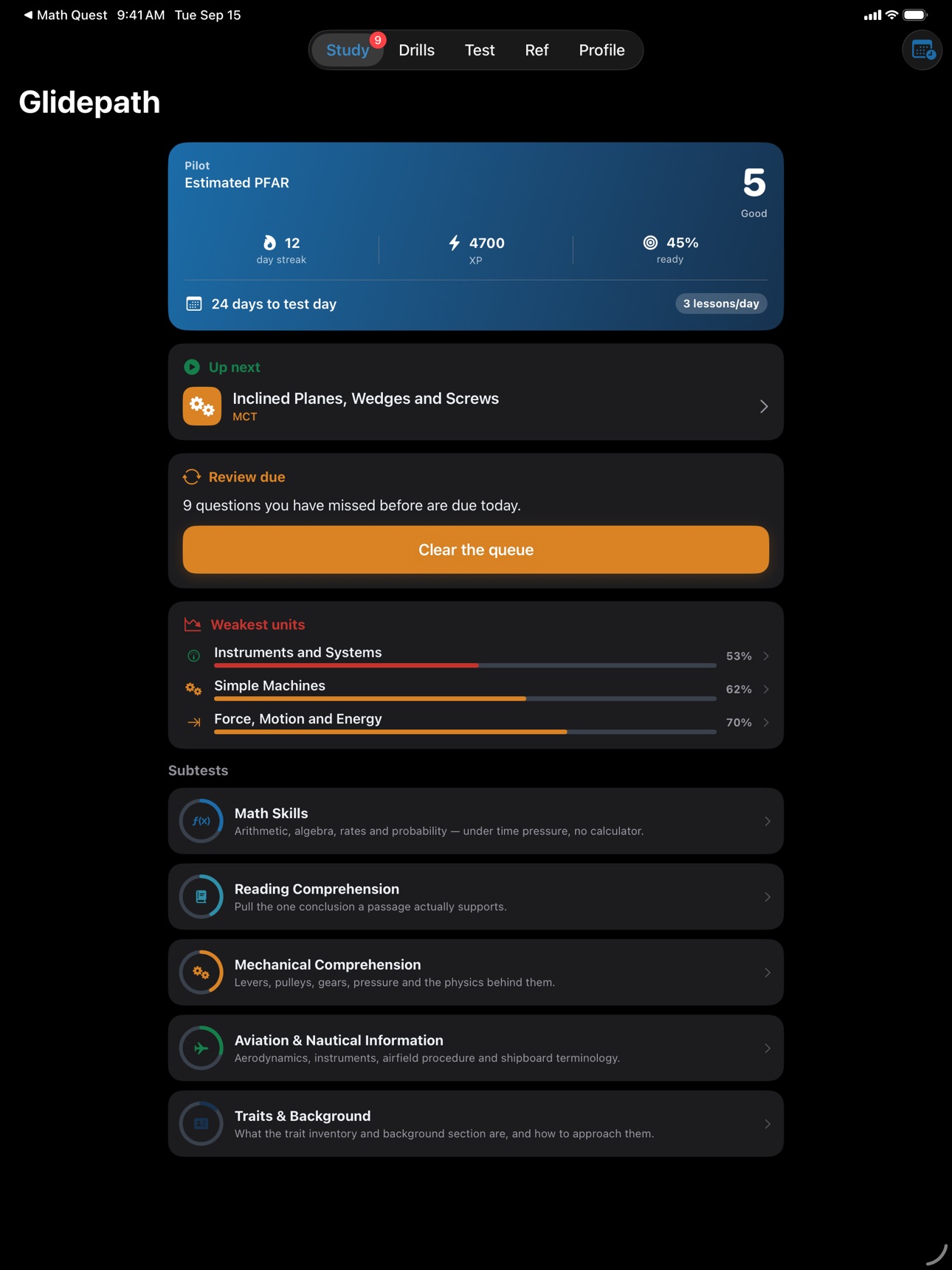 Screenshot 12 of Glidepath: ASTB-E Prep
