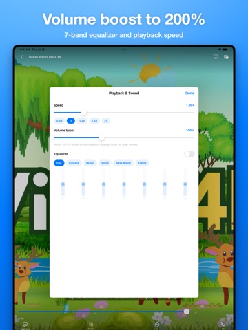 Vivid: HD Video Player iPad screenshot