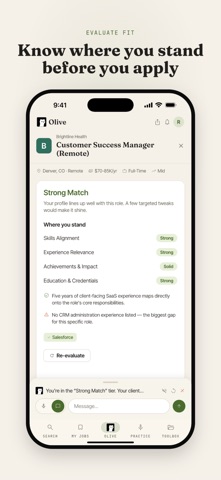 Olive Jobs screenshot