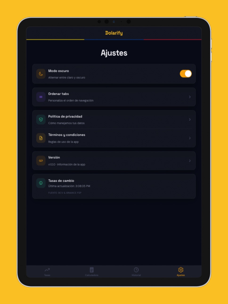 iPad screenshot