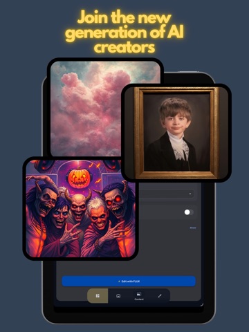 Imagora: AI Photo Generator iPad screenshot