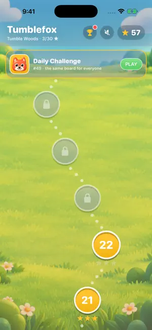 Tumblefox: Animal Match 3 screenshot 2