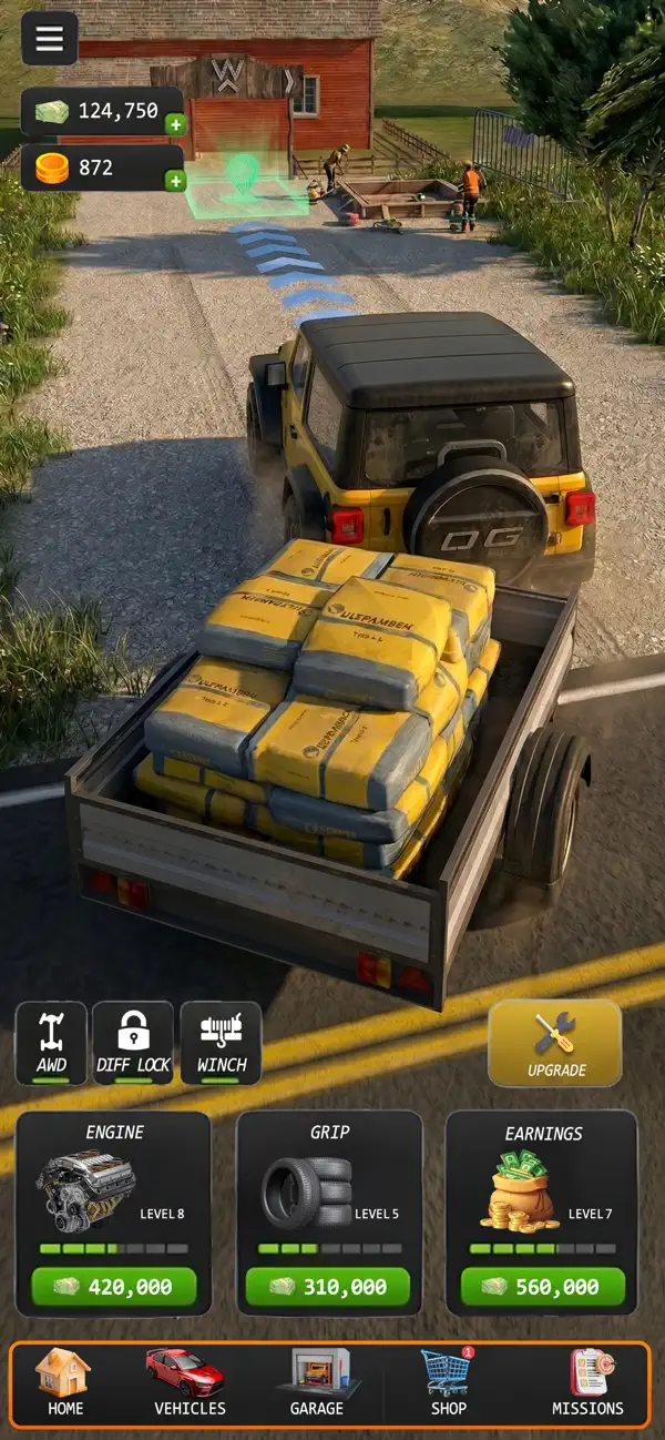 Screenshot #3 pour Offroad King : Montée en côte