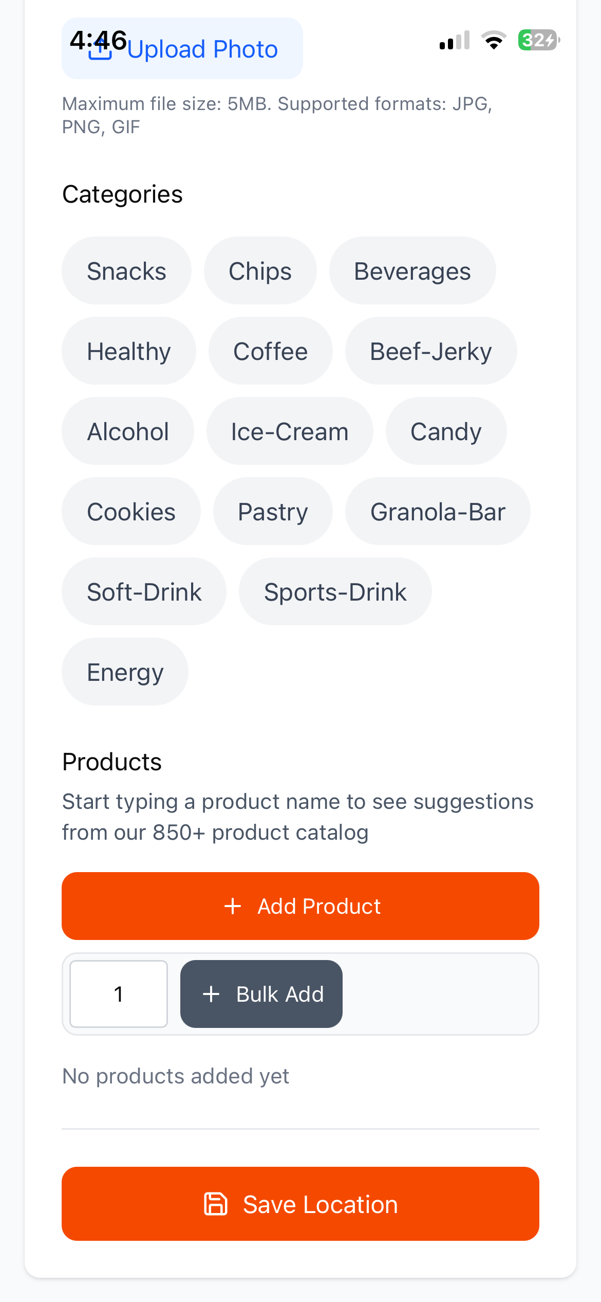 Snackfind screenshot 8
