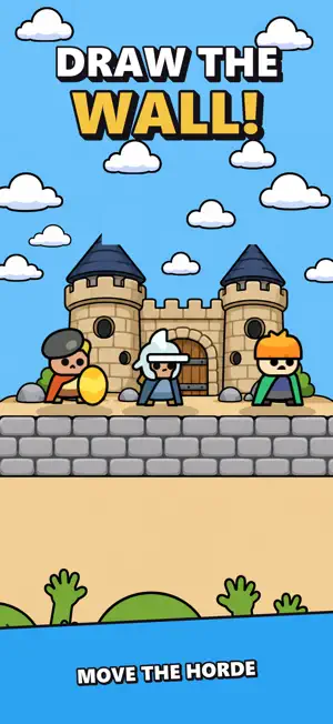 Draw the Wall! Zombie Defense screenshot 1