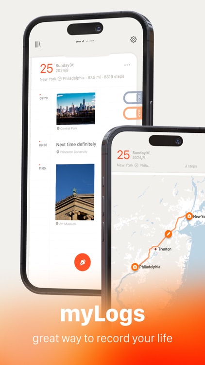 myLogs - Journal with Map