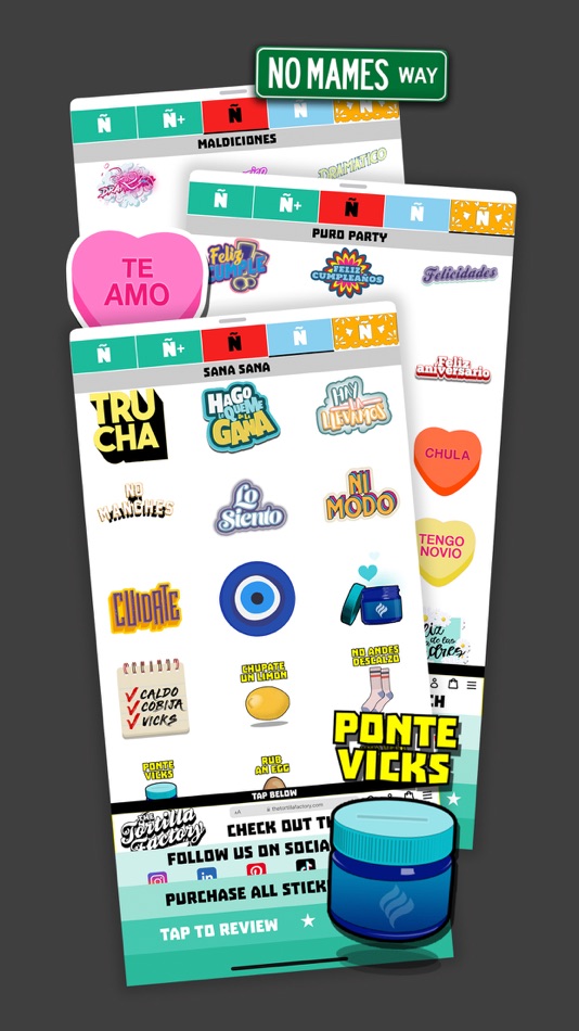 #4. Tortilla Factory Sticker Pack (iOS) 由: The Tortilla Factory LLC