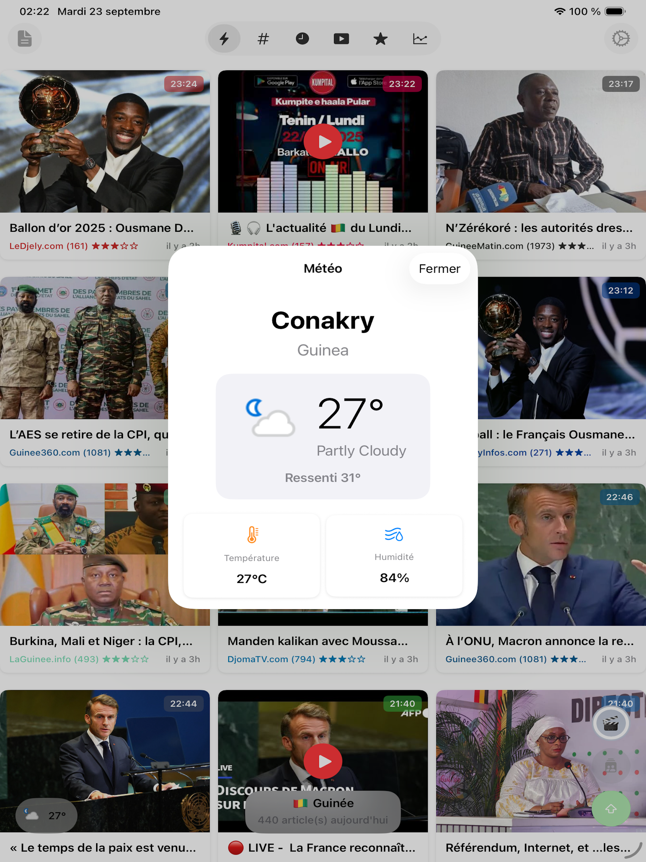 Actu Guinée - infos complètes screenshot 10