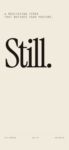 Stillness — Meditation Timer Screenshot 1 of 8