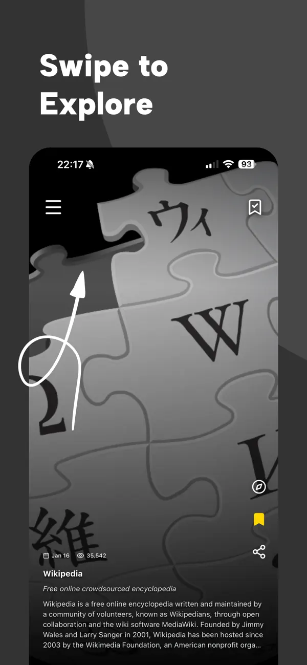 #2. Wikito: Quick Knowledge (iOS) di: MURAT ACIKGOZ
