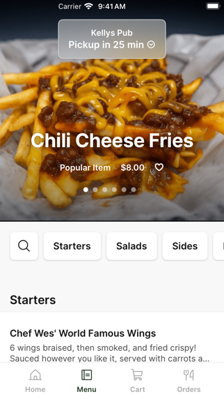 App screenshot
