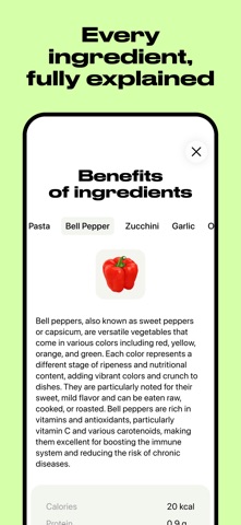Mild: Recipe Finder iPhone screenshot