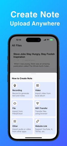 EchoNotes – AI Note Taker Screenshot 1 of 6