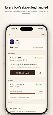 Cratelog: Book Box Tracker Screenshot 5 of 10