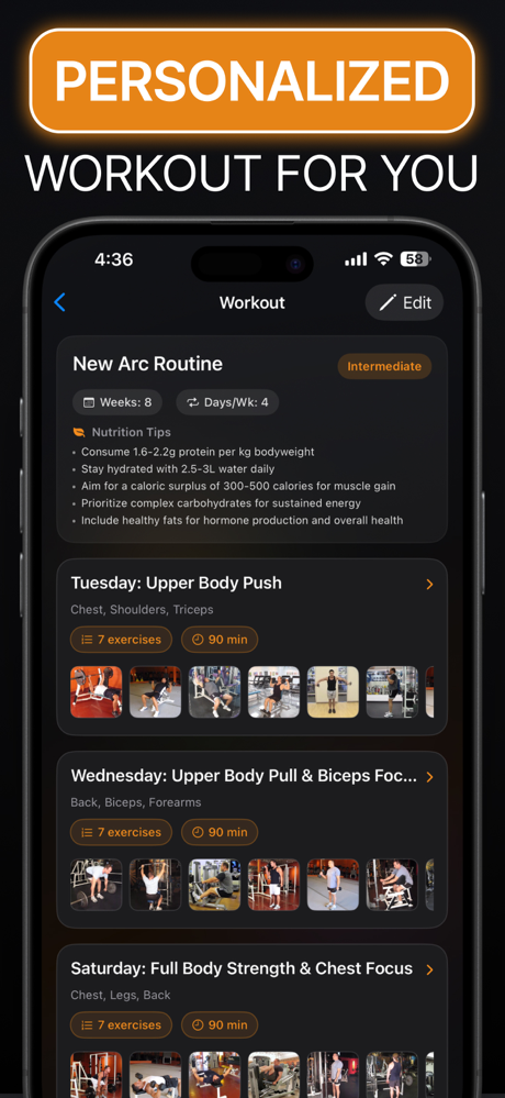 Gymeo - Scan & Workout Tracker screenshot 2