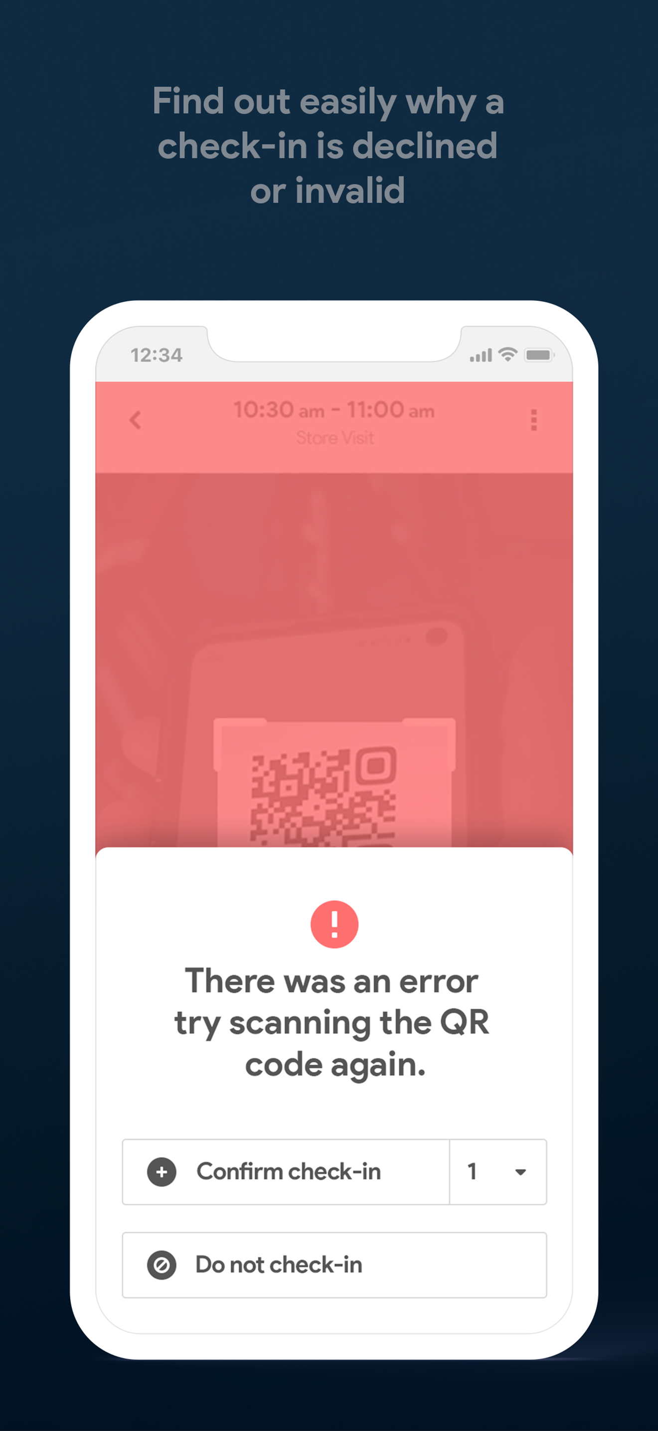 Booxi — Check-in