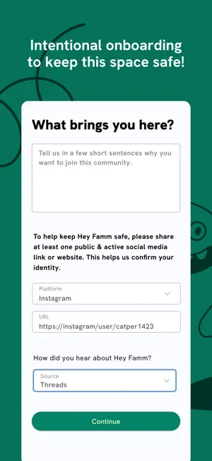 Hey Famm: LGBTQ+ Networking screenshot 2