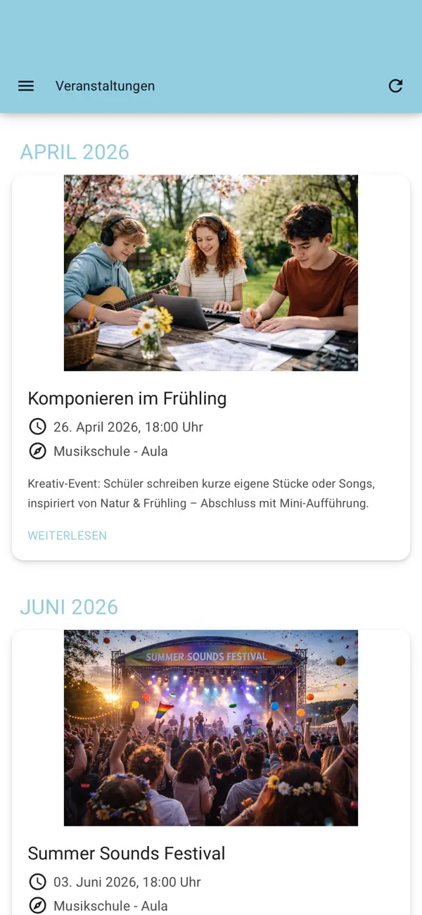 Screenshot #3 pour Musikschule Kiel