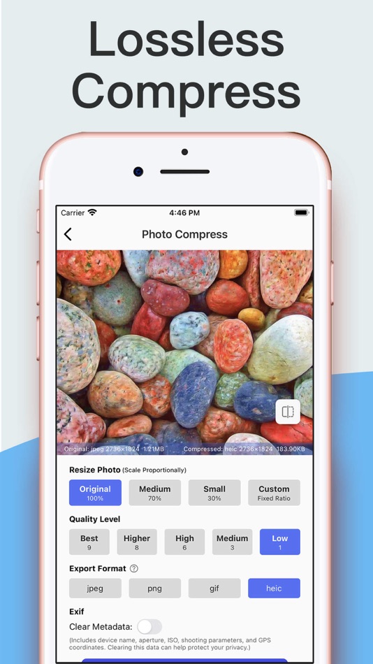 Photo Compress & Resize Images - 1.2.0 - (iOS)