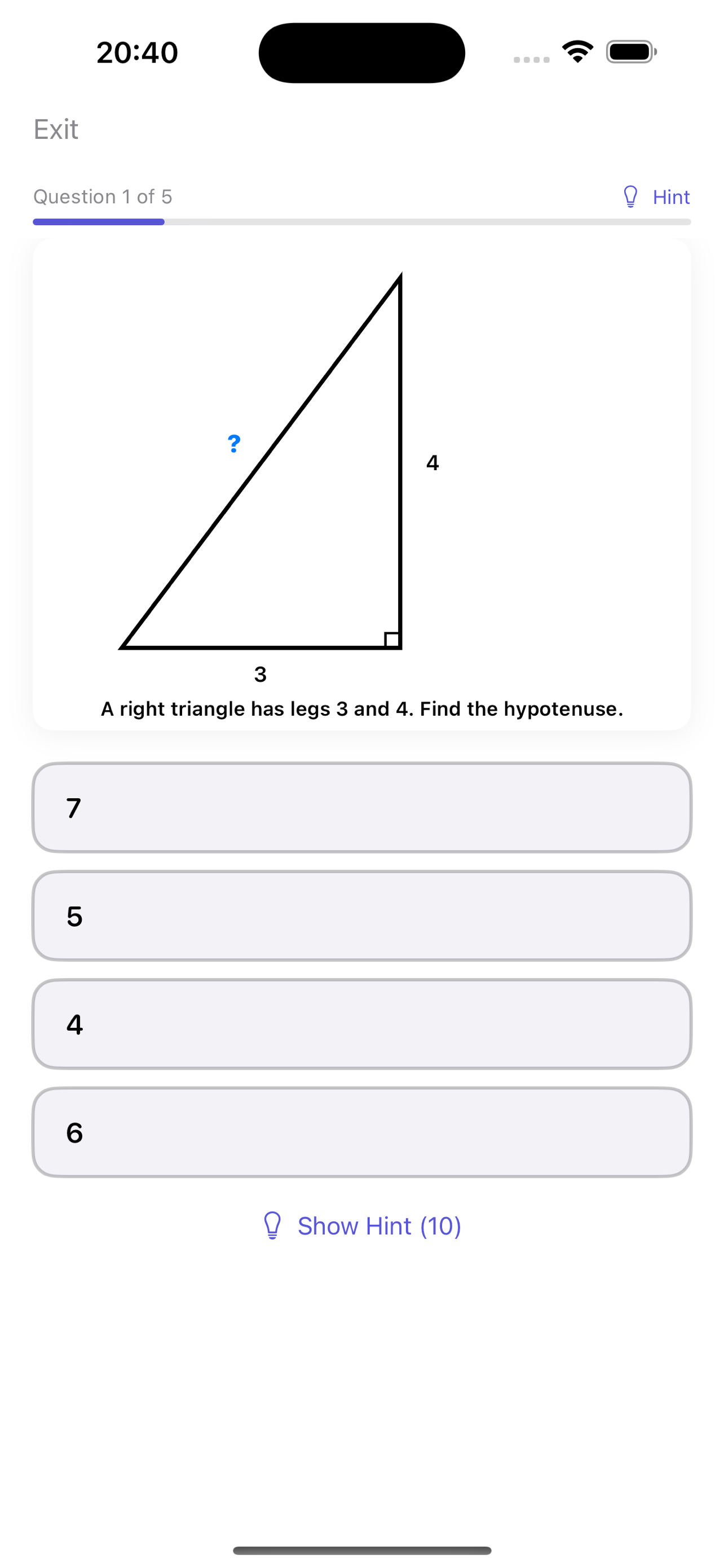 TrigQuest screenshot 3
