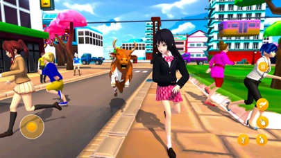 Sakura School Girl Sim Pranks Screenshot