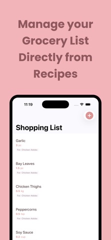 Recipe Mini: Manager & Planner Screenshot 6 of 7