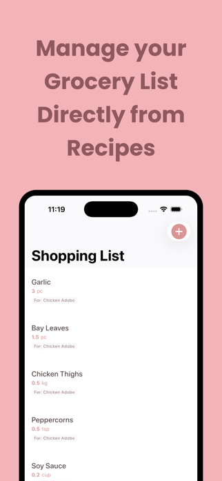Recipe Mini: Manager & Planner Screenshot 6 of 7