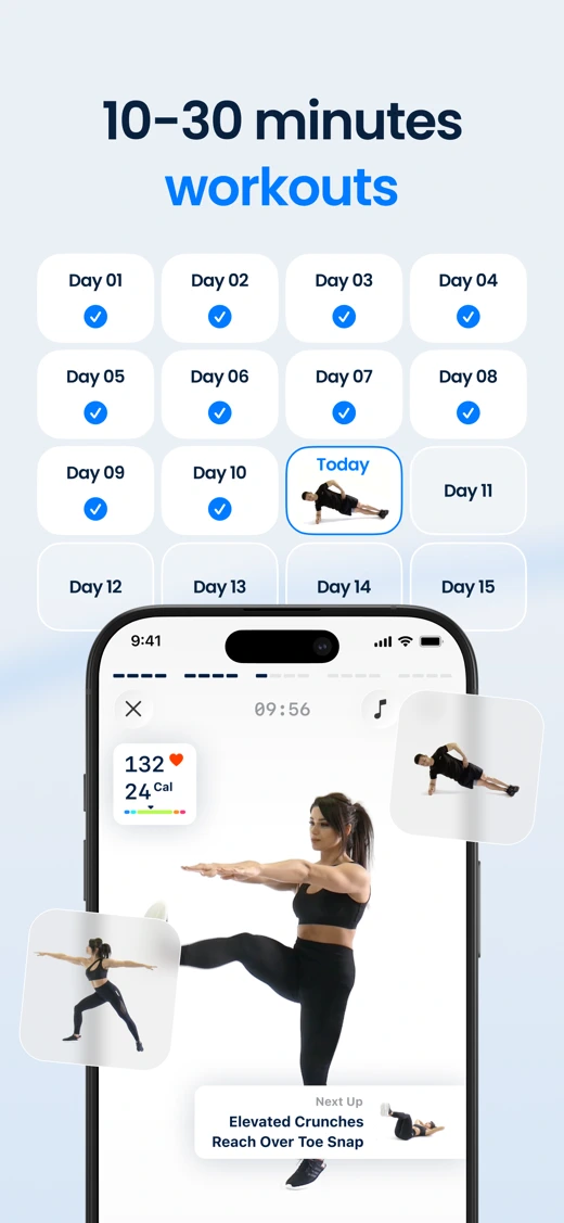 Fitify: Home Workout, AI Coach screenshot 4