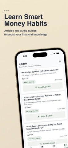 SYM - Build Money Saving Habit Screenshot 4 of 10
