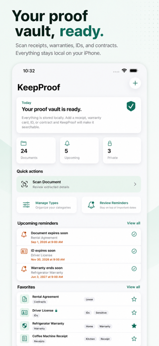 KeepProof Screenshot 1 of 5