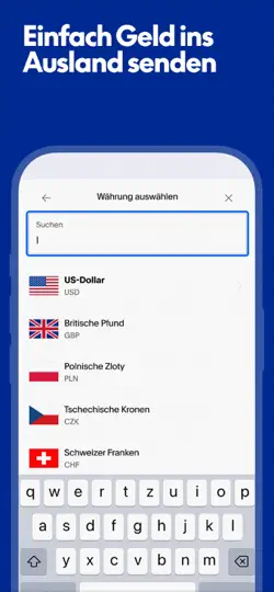 Screenshot von PayPal: Geld Senden, Verwalten auf dem iPhone 6