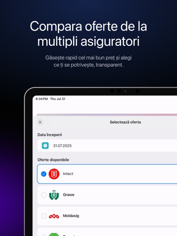 iAsig - Insurance Online iPad screenshot