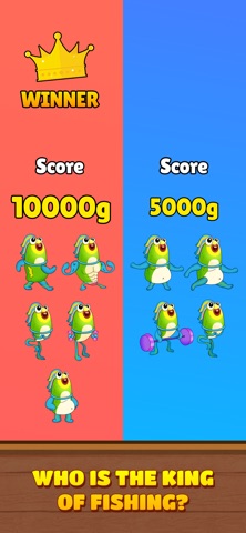 Catch Big Fish Challenge iPhone screenshot