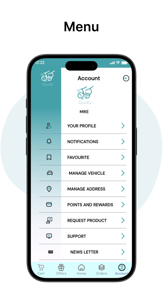 #3. Quickly App (iOS) Door: Issa Al-Zeidi
