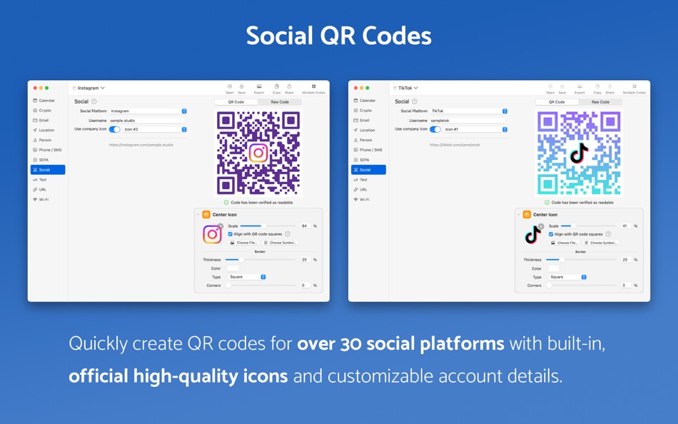 #6. QR Factory 3 Enterprise (macOS) 由: Tunabelly Software Inc.