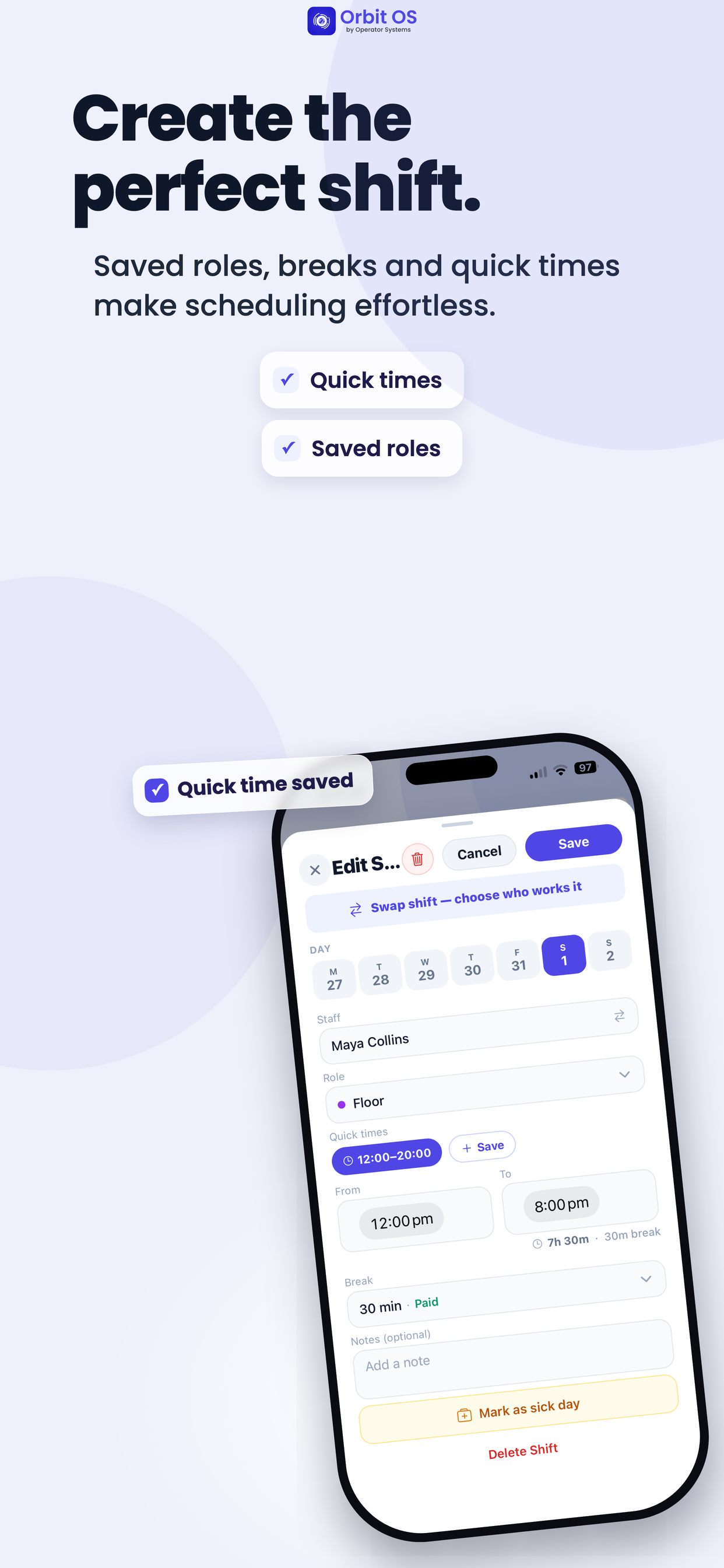 Orbit Staff screenshot 3